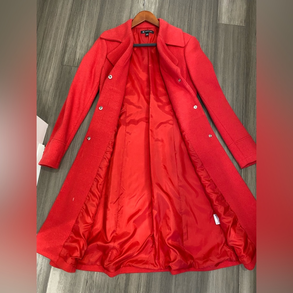 I.N.C small size red long blazer